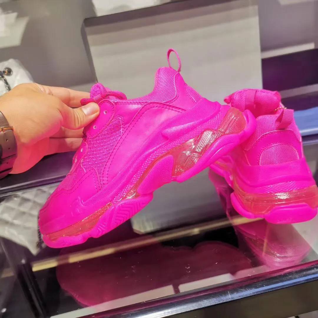 Balenciaga Triple S faded sneakers - Pink