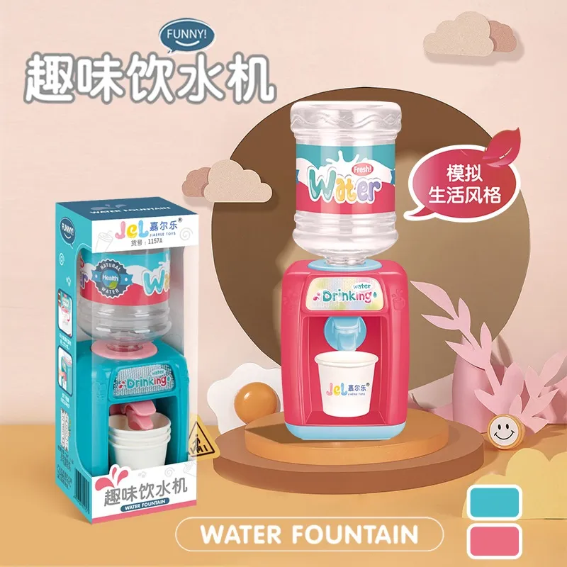 Cute Mini Water Fountain Toy Girl Playhouse Toy Fun Drinking