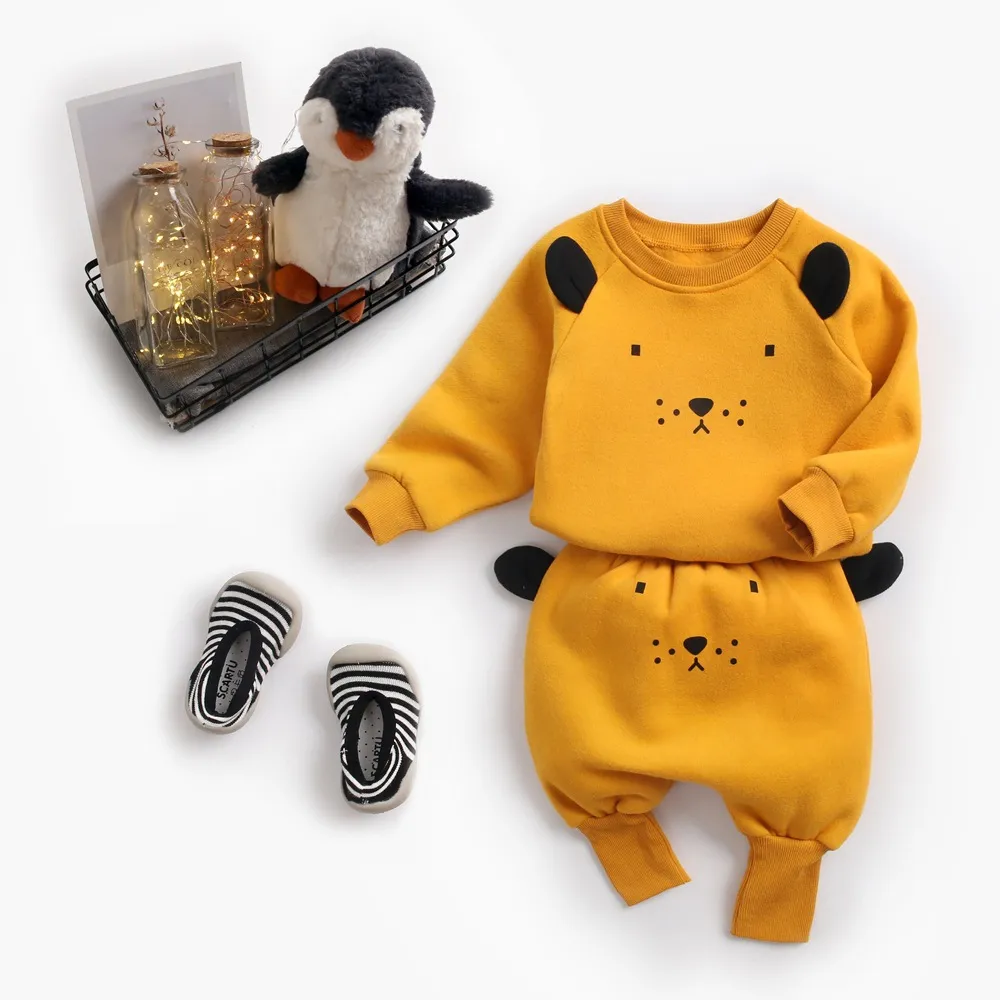 Kinderpullover, Haremshose, Anzug für 1–3 Jahre alte Babykleidung, koreanische Version der Tierformen, Kinderanzüge für Baby 2020