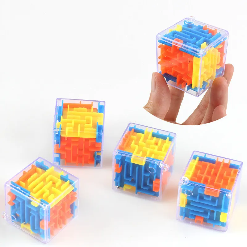2020 забавный 3d лабиринт волшебный куб головоломки скорость кубика головоломка игра лабиринт шариковых игрушек волшебный лабиринт шар игры развивающие игрушки sx1256