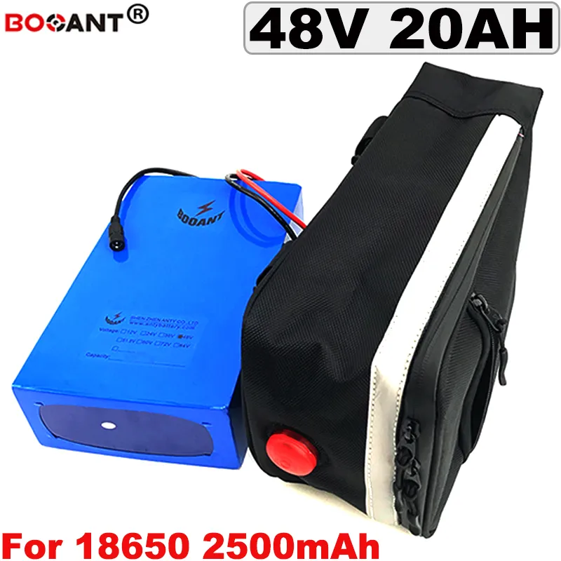 13S 8P E-bike Lithium Bateria 48V 20AH Para Bafang 500W 1000W 1200W Motor Bicicleta elétrica + a + Carregador 5A Bag