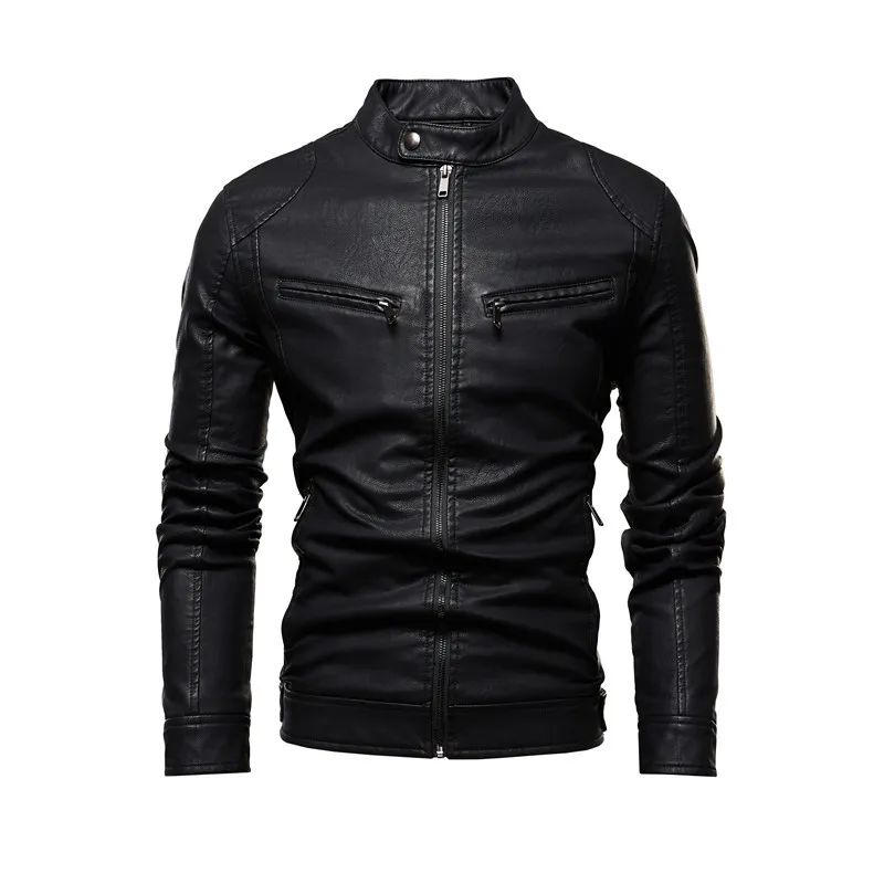 Manteau sales biker homme