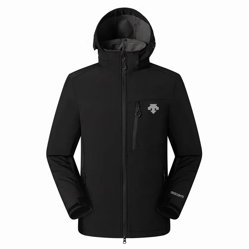 2019 Yeni Erkek DESCENTE ceketler Kapüşonlular Moda Casual Sıcak Windproof Kayak Yüz Coats Dış Mekan Denali Polar Ceketler 012