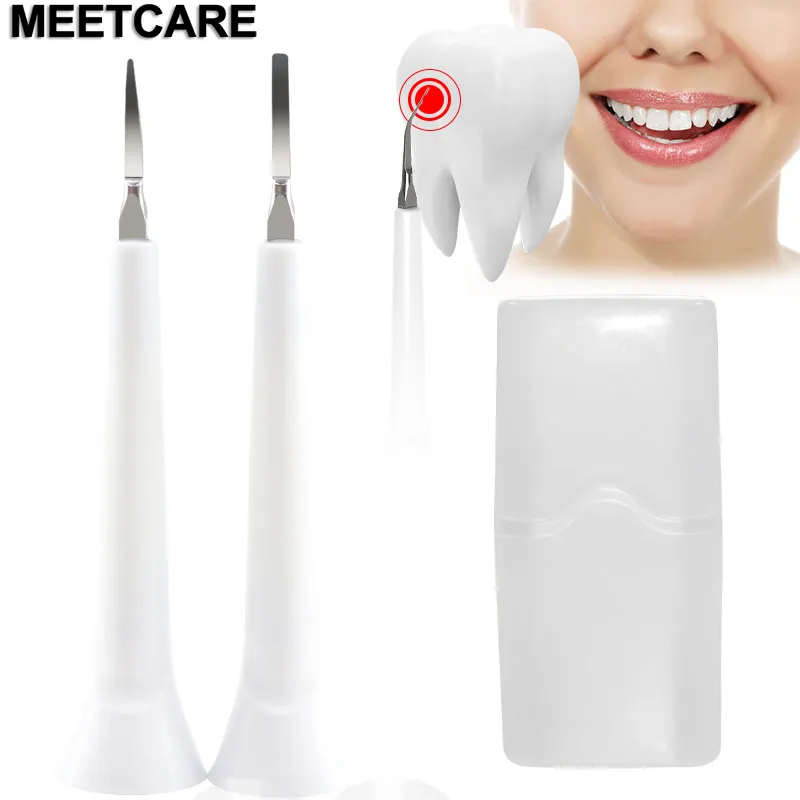 2個の歯科用クリーニング用品の歯白く工具衛生キットPhilip HX3 / HX6 / HX9の家庭用の電卓