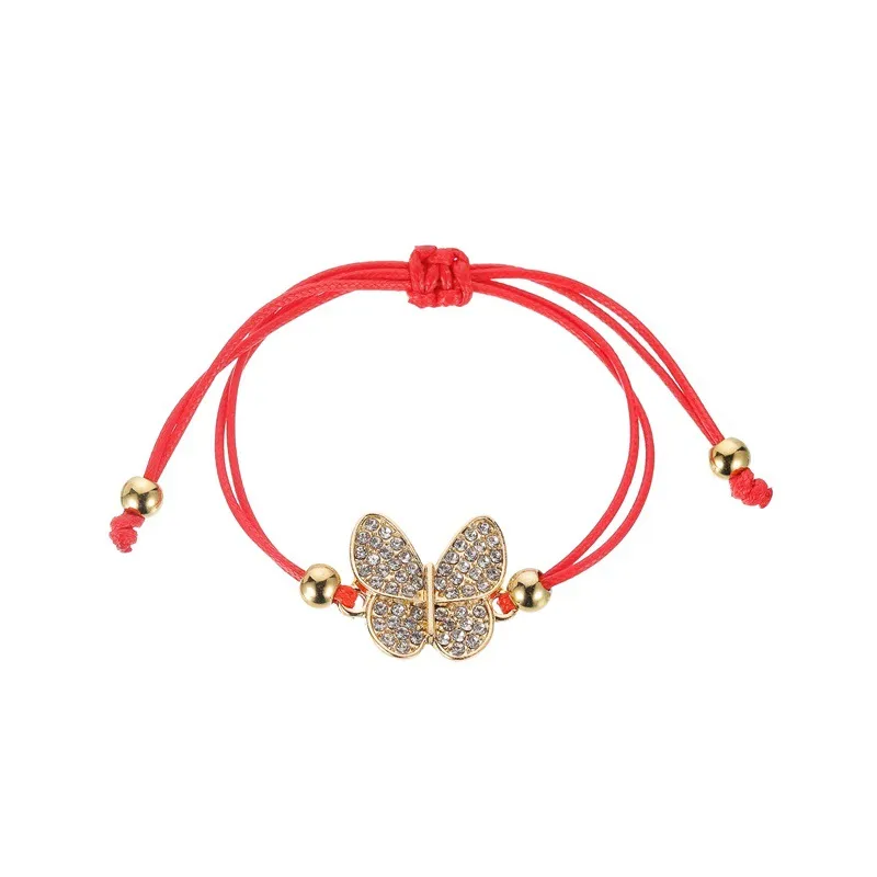 Red butterfly deals bracelet