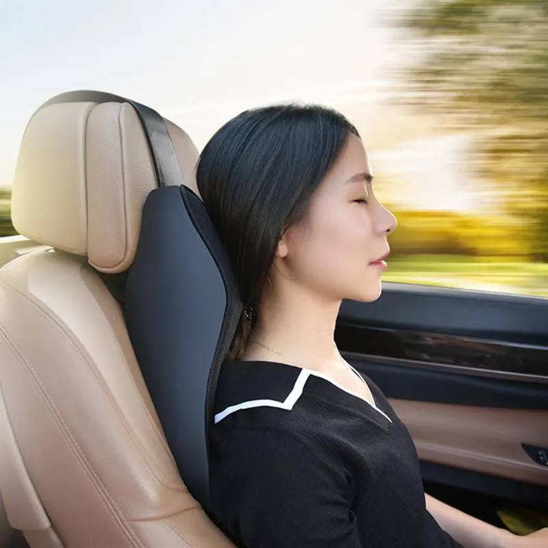 Almohadas para reposacabezas asiento del coche (2 uds) beige - Comodidad en  tus viajes