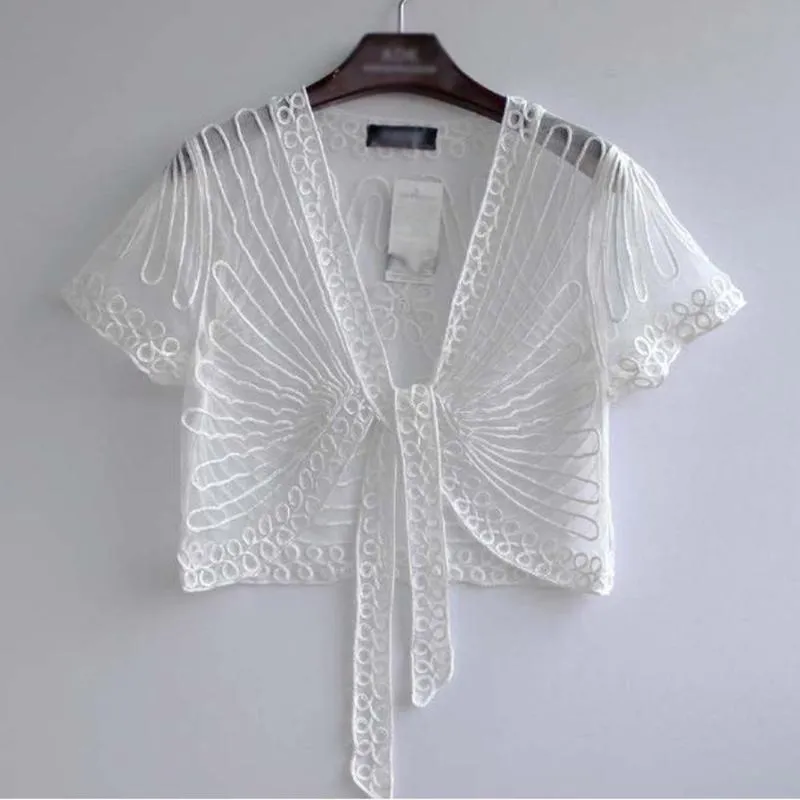 Veste bolero top
