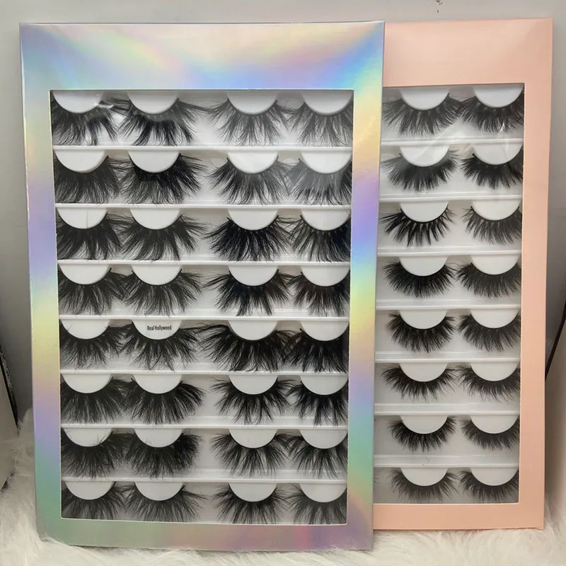 Premium Syntetisk Faux Mink 3D 100% Human Hair Eyelash Tillverkare Partihandel Suzy 100% Natural Eyelash Custom Package