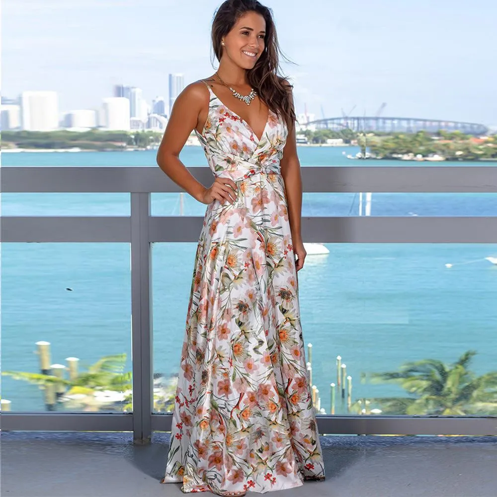 Perfect Floral Print Tussar Silk Pink Designer Gown -