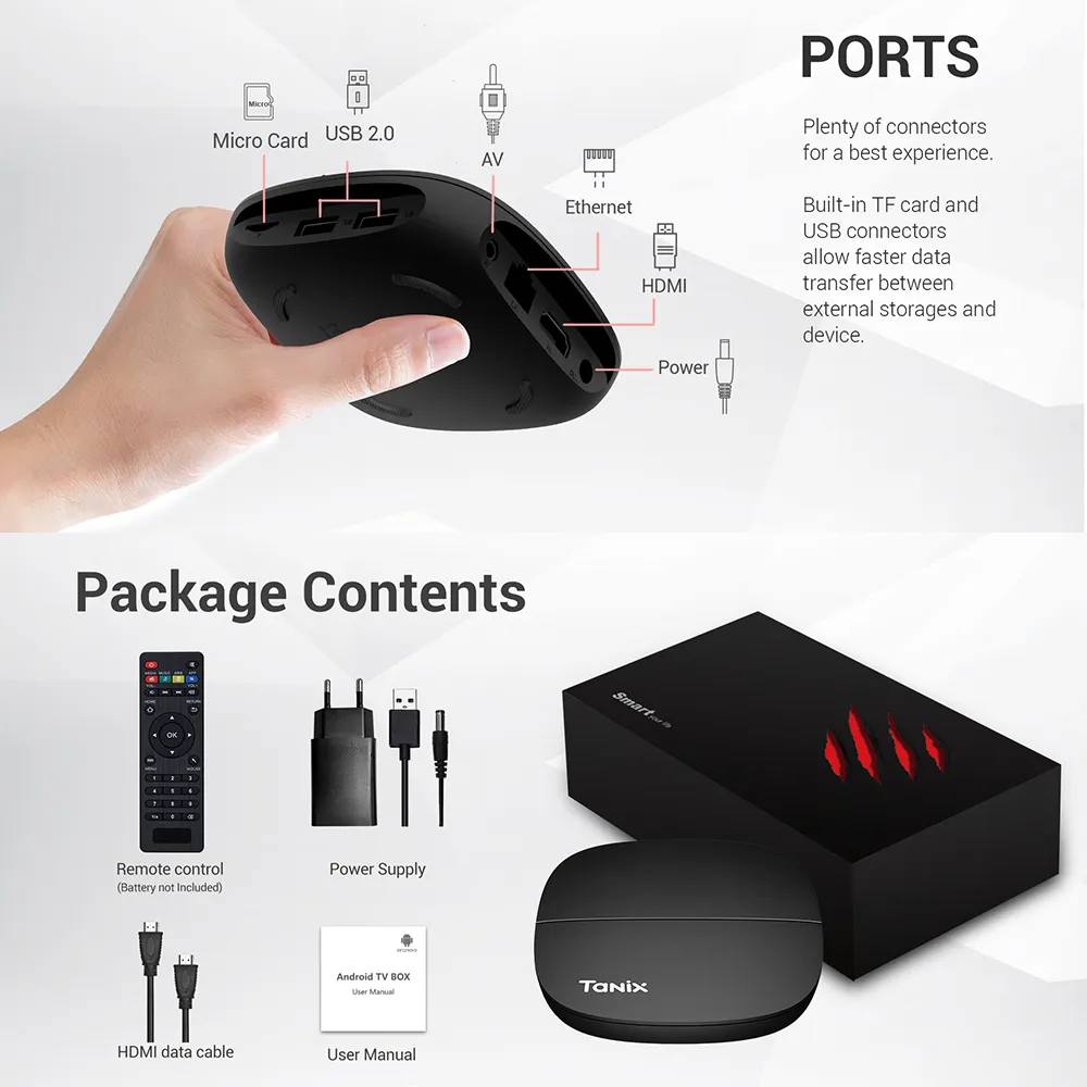 DQ08 RK3528 Smart TV Box Android 13 Quad Core Cortex A53 Support 8K Video  4K HDR10+ Dual Wifi BT Google Voice 2G16G 4G 32G 64G