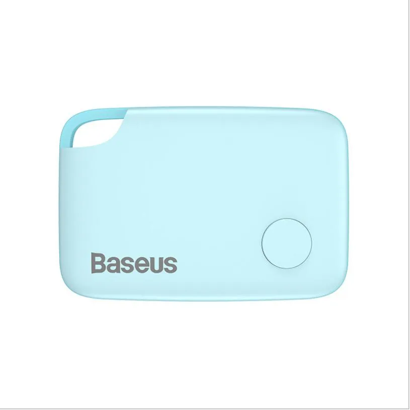 Baseus Mini GPS Tracker Anti Lost Bluetooth Tracker för Pet Dog Cat Key Phones Kids Anti Loss Alarm Smart Tag Key Finder Locator