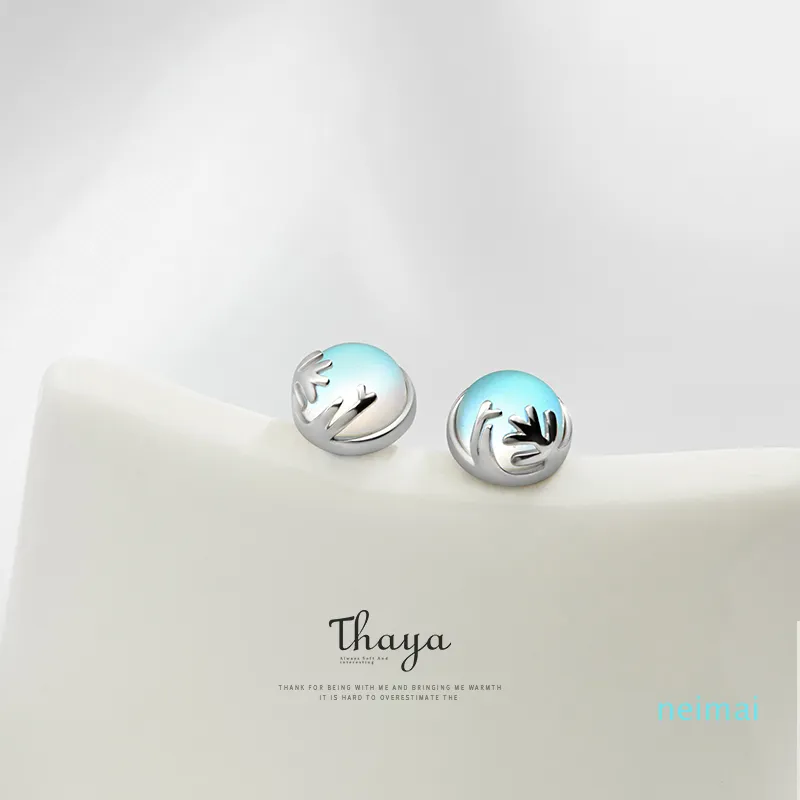 Hot Koop Thaya 925 Silver Aurora Forest Earring Oorbellen Originele Ontwerp Sieraden Voor Vrouwen Elegante Gift