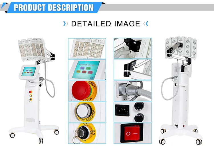 Infrared Bio Light Therapy Medical Beauty Equipment Led PDT