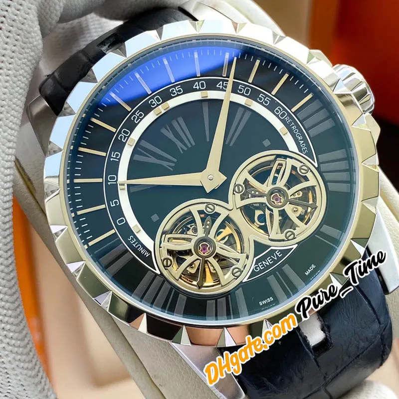 Excalibur double flying tourbillon men's watch on sale
