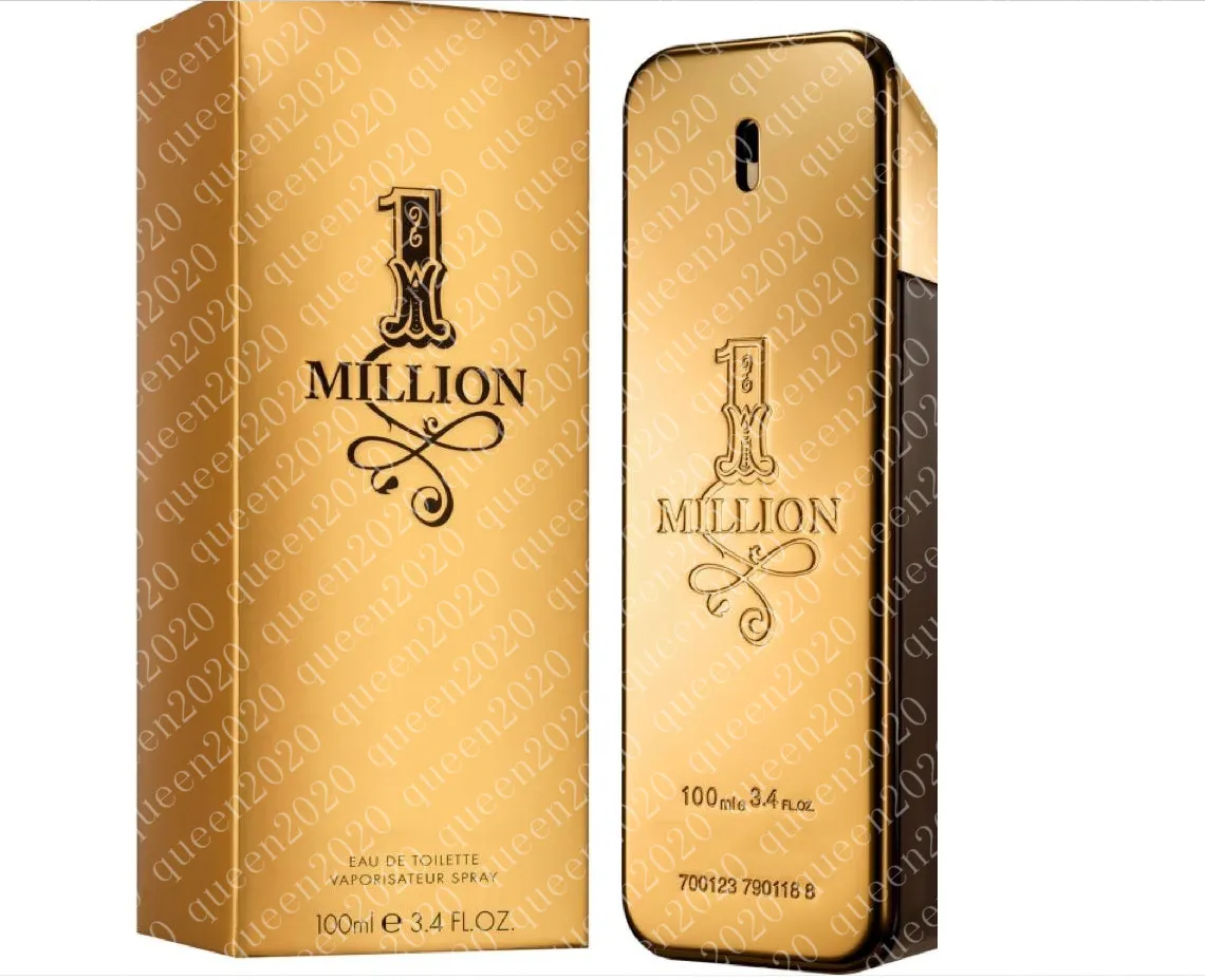 2020new arrival Men Cologne Perfume 1 MILLION Men Perfume 100ML Intense Eau De Toilette High Quality premierlash5682150