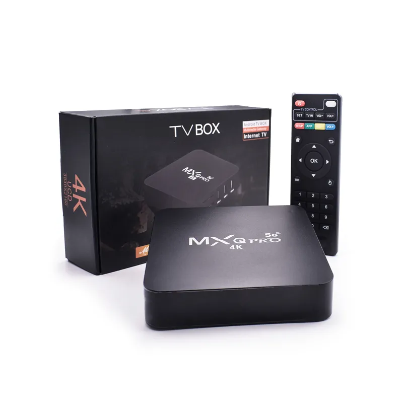 MXQ Pro 4K Android 9.0 TV Box 1 GB 8GB 2GB 16GB WIFI 2.4G 5G Smart TV-dozen