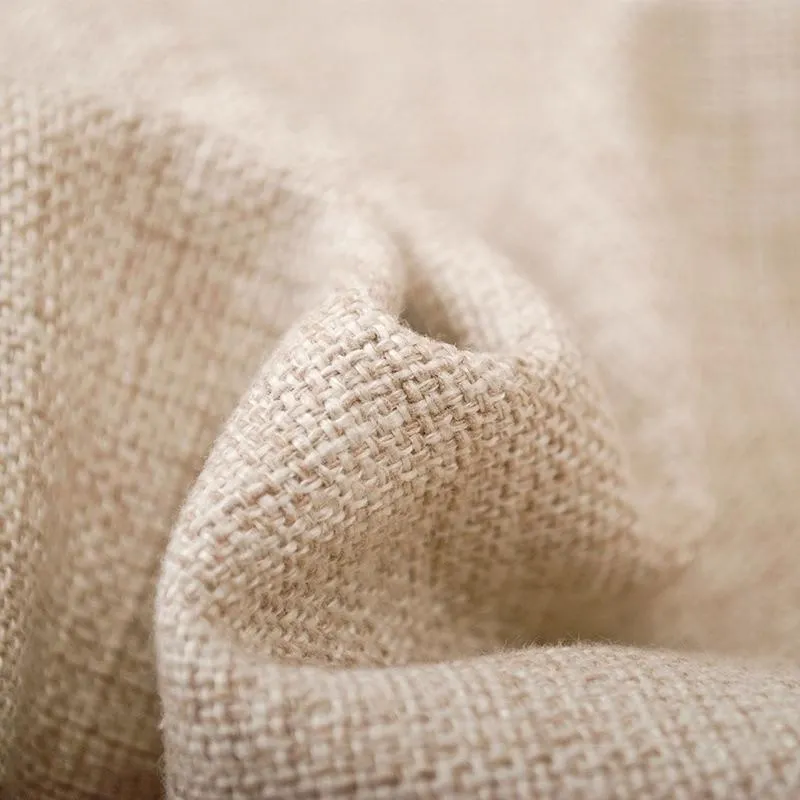 Plain White Color Pure Cotton Canvas Pillow Cover With Hidden Zipper For Custom/DIY Print Blank Cotton Pillow Cover