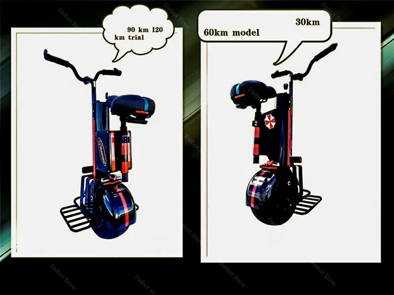 10 Inch Electric Unicycle Self Voyager Balance E Scooter With Seat