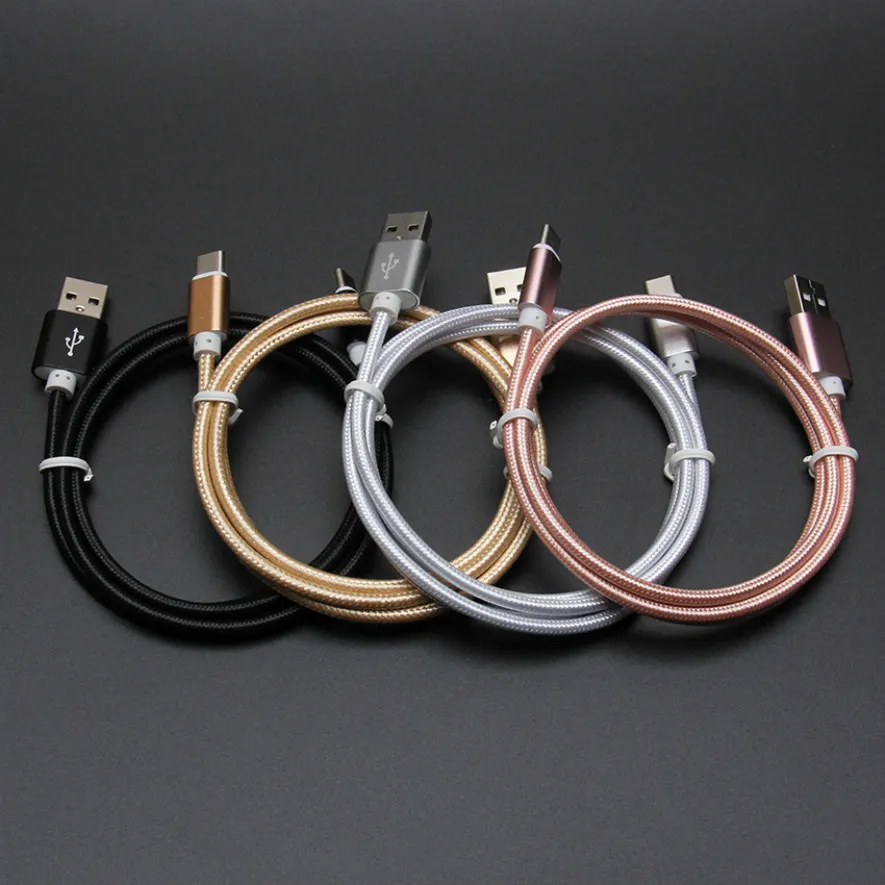 0.25M 1.5M 1M 2M 3M Micro USB Type C Fast Charging Phone Data Charger Cable for Samsung Xiaomi 10 Type-C Cord Android