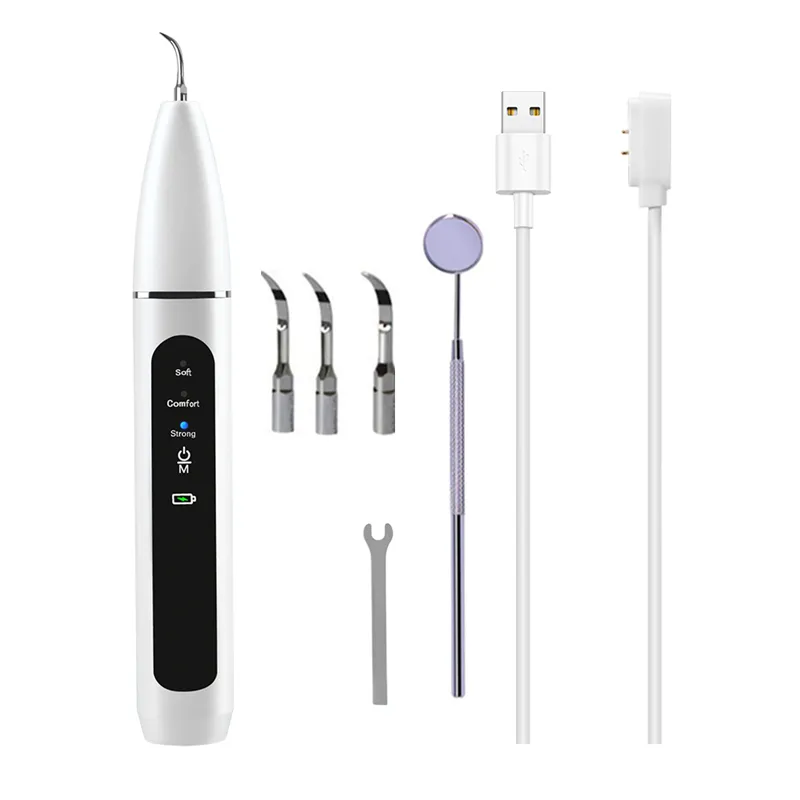 Electric Oral Cleaner Sonic Dental Scaler Tooth Whitening Calculus Remover Stains Tartar Scraper Teeth Hygiene Tools