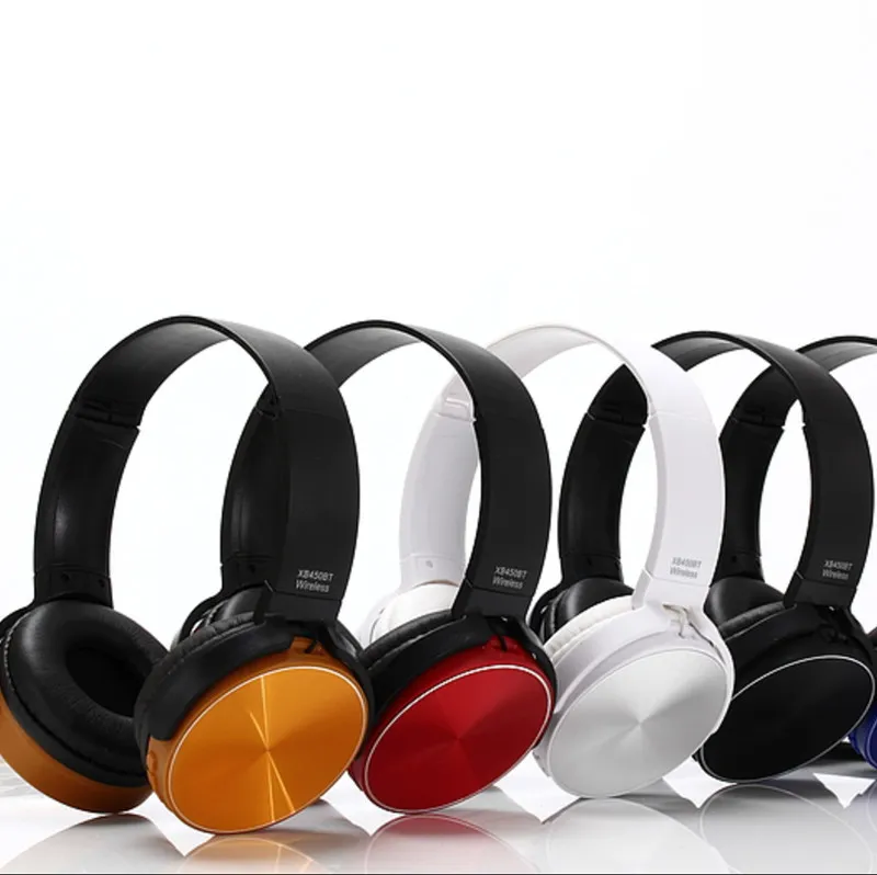 Casque-Micro Sans fil Bluetooth XB450BT avec Lecteur de carte