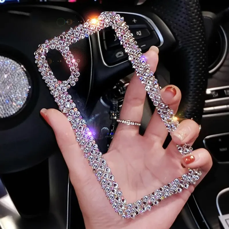 Strass Hülle für iPhone 11 Bling Crystal Handyhülle für iPhone 11 Pro Max X Xs Max XR 8/7 Plus 6s/6 Plus