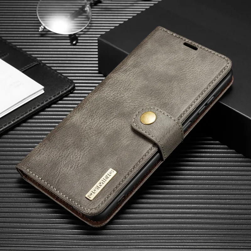 Leather case for S20 Ultra protective cover note20 S7edge S8 S9 S10 Plus mobile phone holster