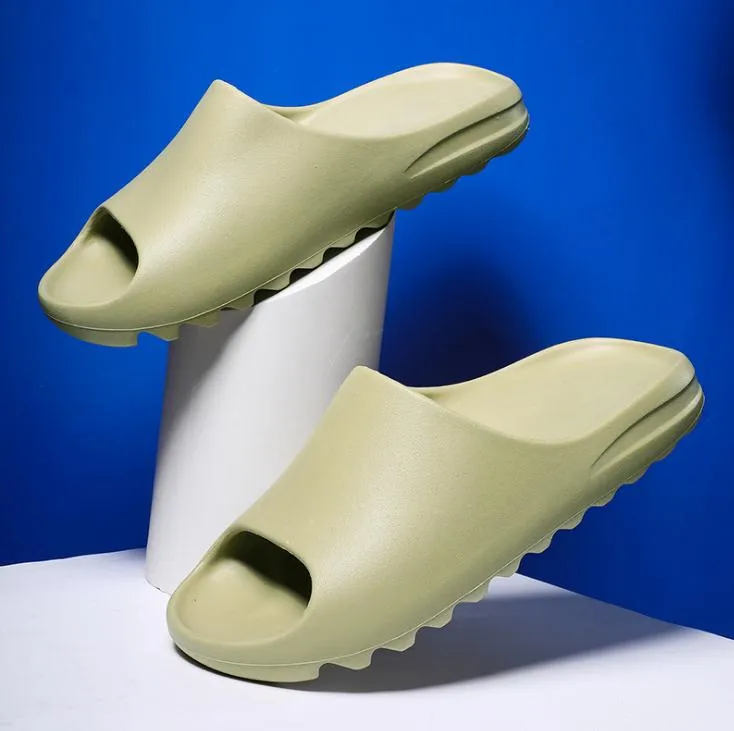 Men\'s Beige Non Slip Cloud Slides Lightweight Foam Runner Sandal Shoes mens foam runner shoes garden sandals slip quick dry - Temu  main image 3