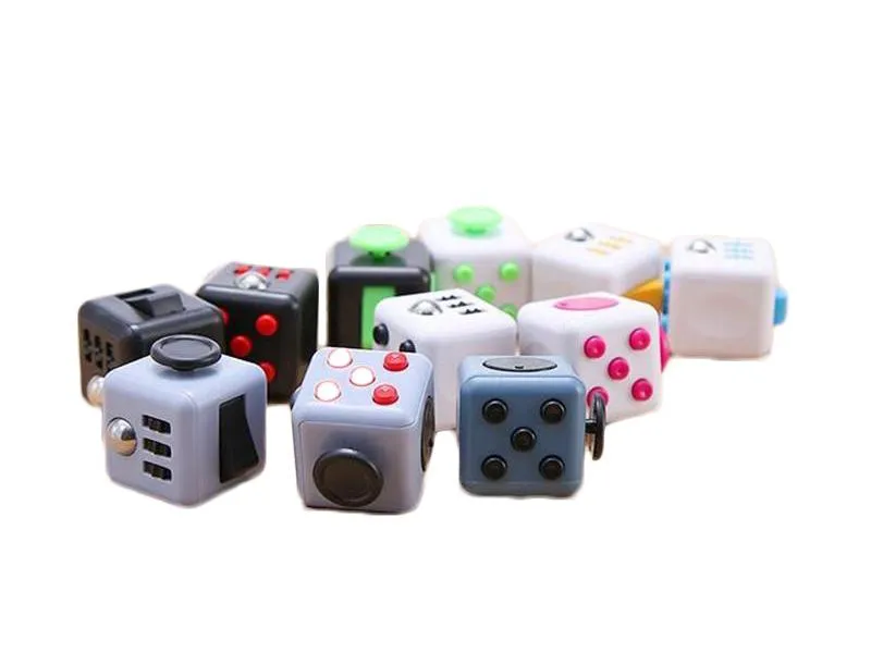Непоседа Куб Игрушка Stress Relief Squeeze Fun декомпрессионной тревожность игрушка Скука Внимание Magic Cube игрушка Непоседа заняты подарки
