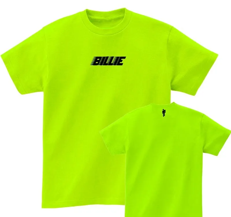 billie eilish t shirt neon