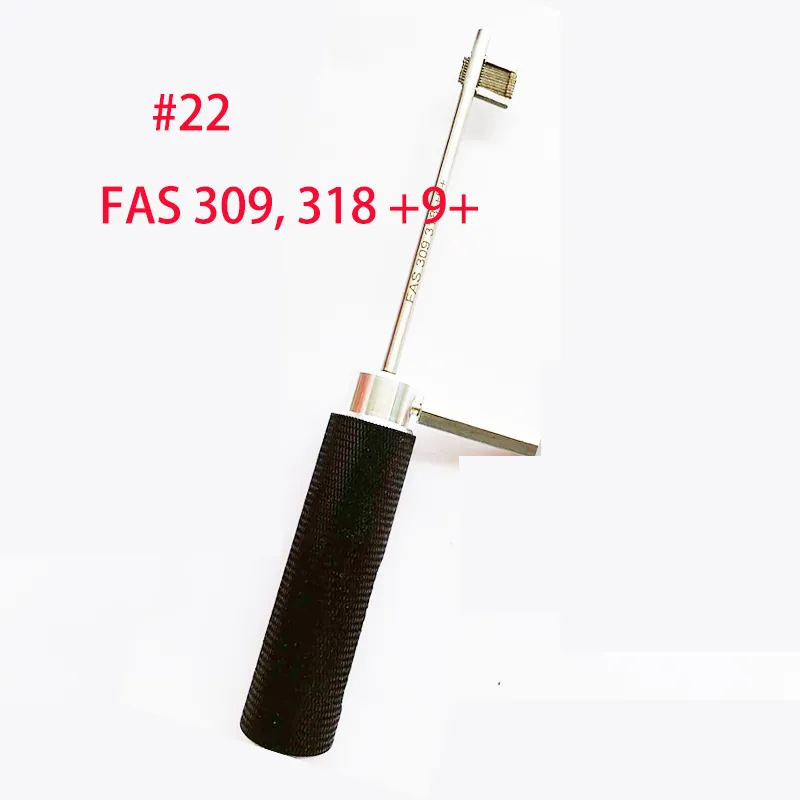 Haoshi DS Magic Key Инструменты #22 FAS 309, 318 +9+ Lock Open Tool Doule Bit Bocks Decoder Open Tool Smith Lock Tools