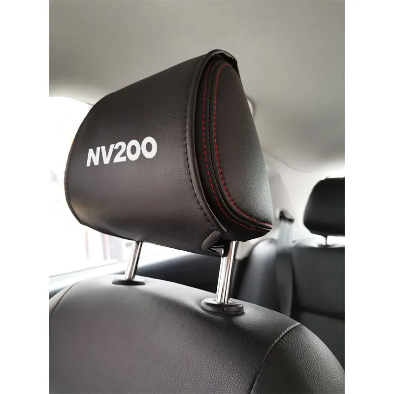 Car Seat Covers PU Leather Headrest Cover For Nv200 Decoration Pad From