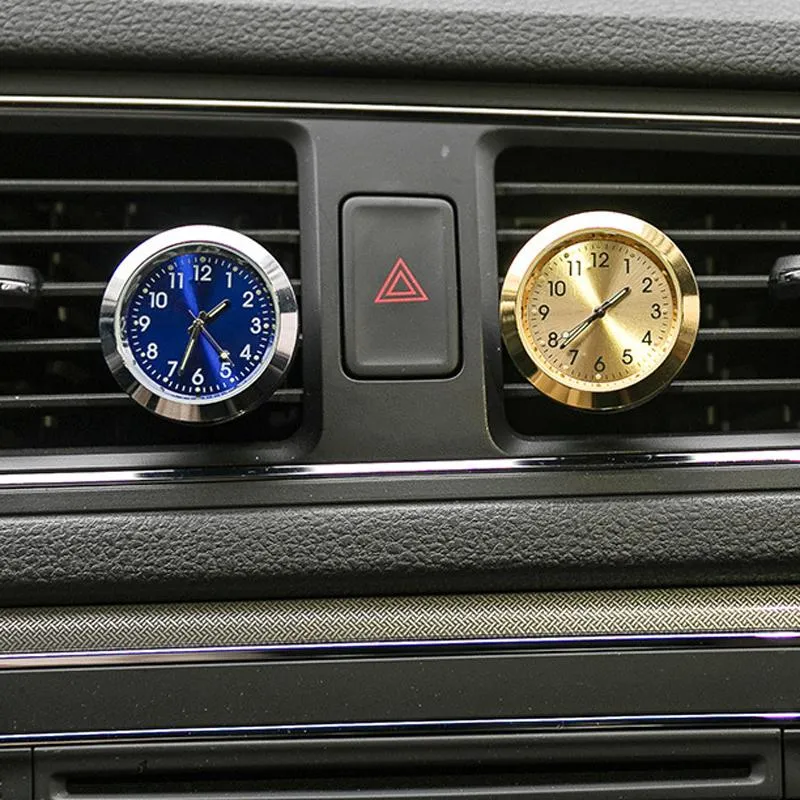 Auto orologio luminoso Mini Automobile Inserire interno Digitale Guarda Meccanica quarzo Orologi decorazioni Automotive accessori regalo BH3510 aC