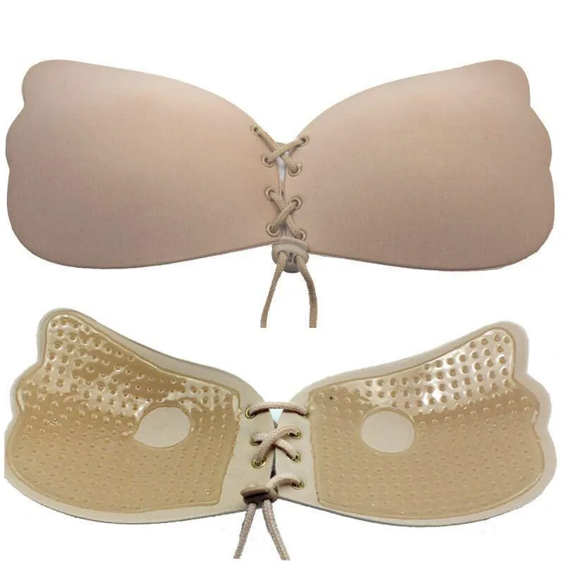 Nubra Butterfly Wing Push Up Bra For Women Seamless, Strapless, Backless  Self Adhesive Stick On From Ytlighting, $1.64