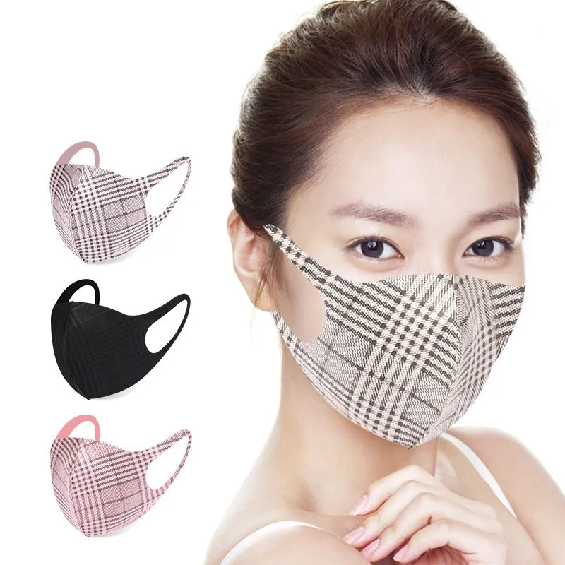 4 estilos Máscaras da manta Unisex respirável de protecção Boca Máscara lavável reutilizáveis ​​Máscaras Designer cara GH647