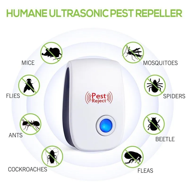 Pest Repeller Electronic Ultrasonic Pest Reject Mouse Rat