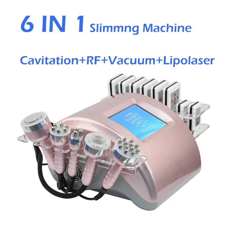 Free Shipping Lipo Laser Slimming Lipolaser Machine Ultrasound Cavitation Body Contouring RF Radio Frequency Skin Lifting System