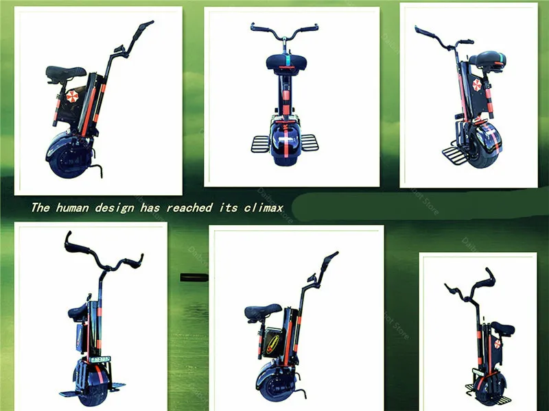 10 Inch Electric Unicycle Self Voyager Balance E Scooter With Seat