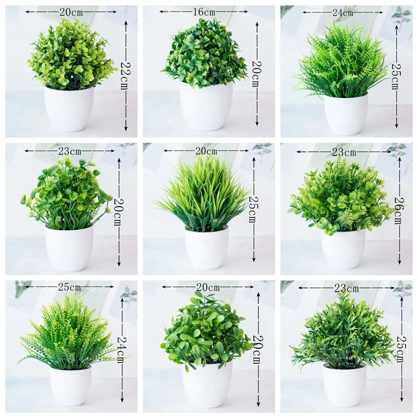 Artificial Plants Green Bonsai Small Tree Pot Plants... From  Happinessker88, $4.67 | DHgate.Com