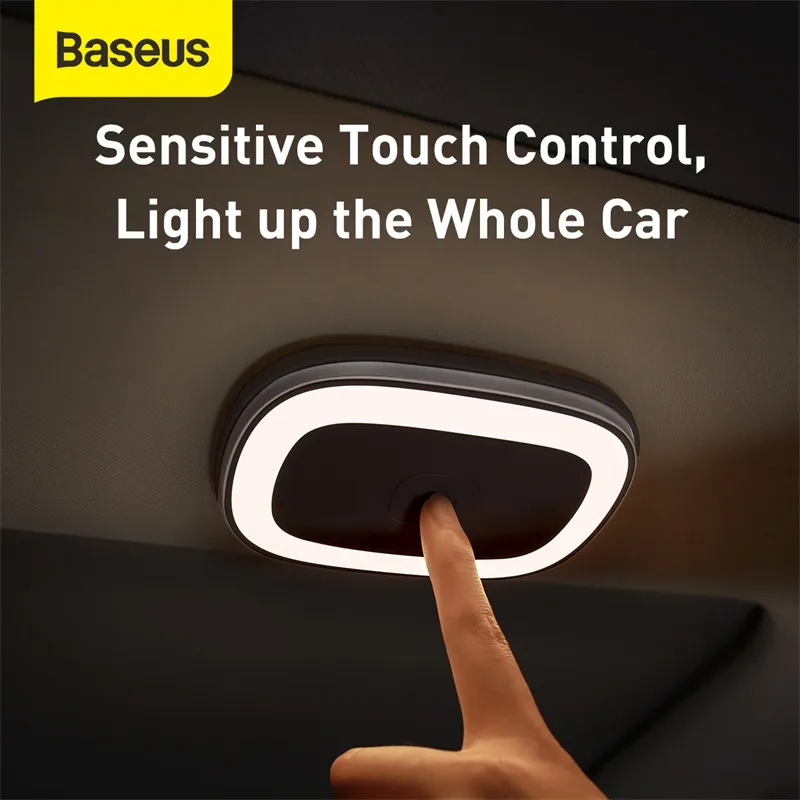 Baseus Auto Innenbeleuchtung Leselampe USB Aufladbare Magnetische LED Lampe  Auto Dach Nachtlicht Auto Decke Zubehör Von 39,64 €