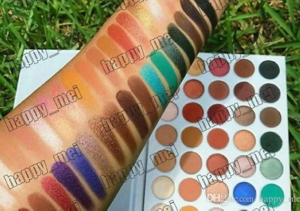 Livraison gratuite ePacket Nouveau maquillage beauté des yeux couleurs naturelles longue durée Palette de fard à paupières! Happy_mei