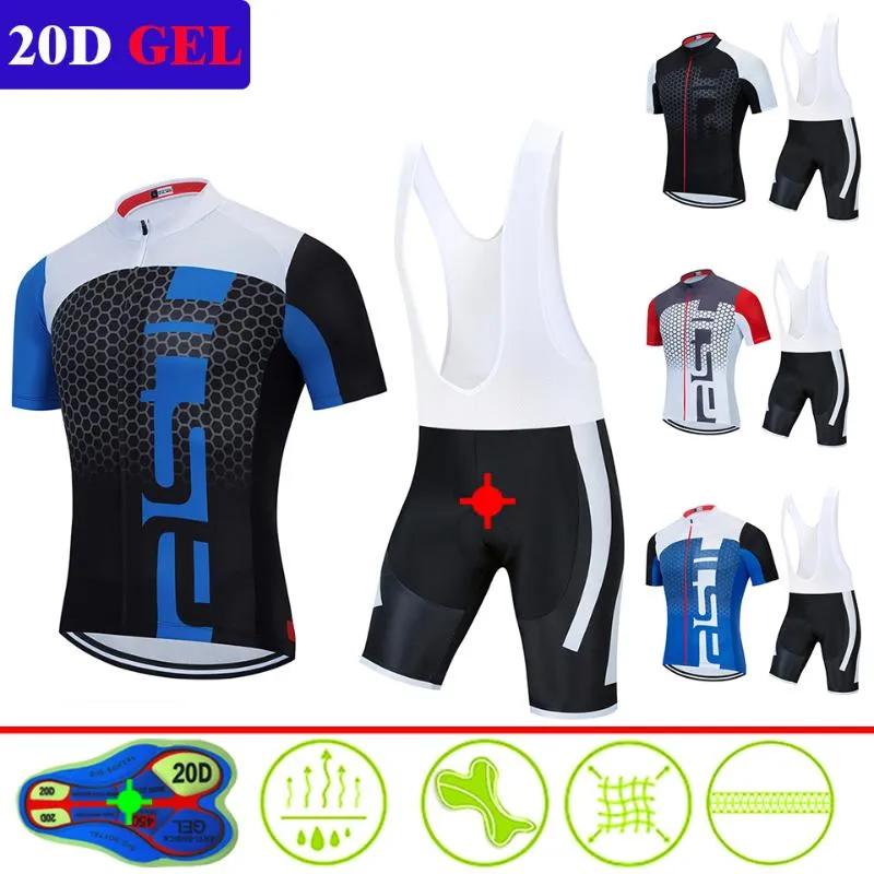 2020 Pro Scorpion Team Abbigliamento da ciclismo / Abbigliamento da bici da corsa Abbigliamento da corsa Quick Dry Maglia da ciclismo da uomo Set Ropa Ciclismo Maillot