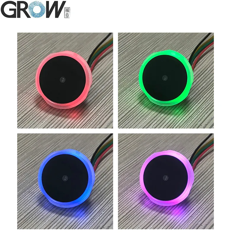 GROW GM60-S Ring Indicator Light Small Round UART Interface Barcode ...