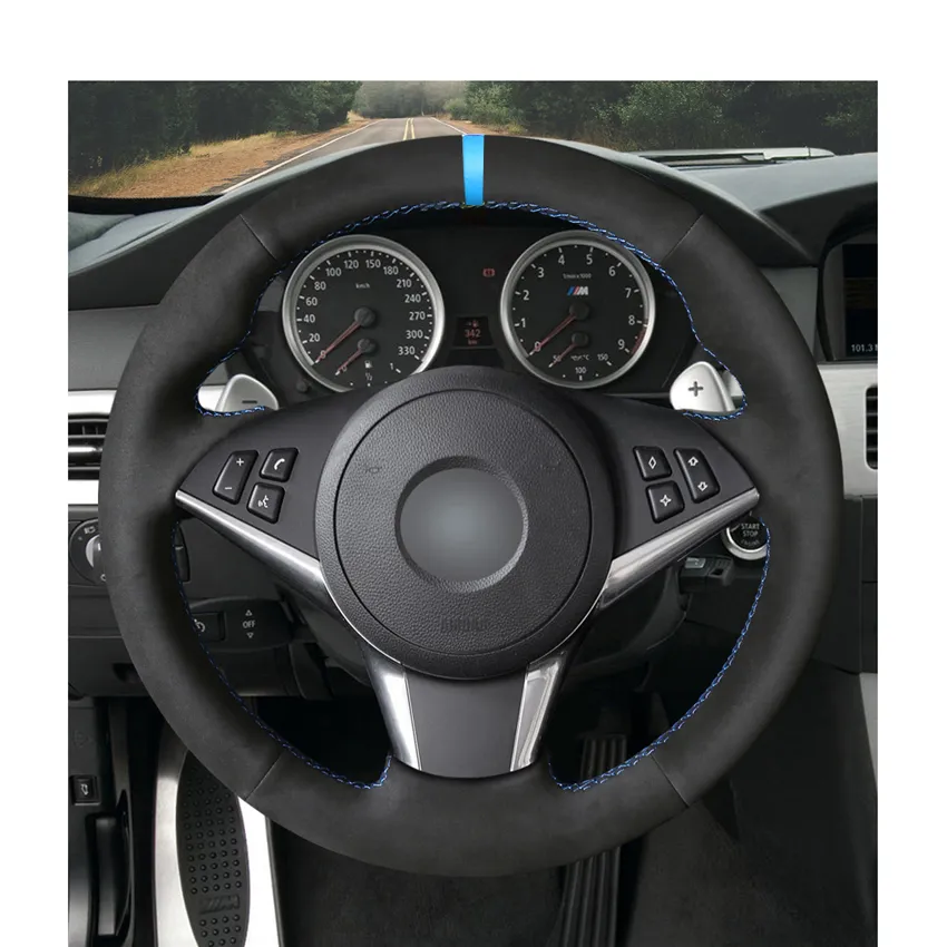 Hand-stitched-Black-Suede-Car-Steering-Wheel-Cover-for-BMW-E60-530d-545i-550i-E61-Touring.jpg_50x50-1