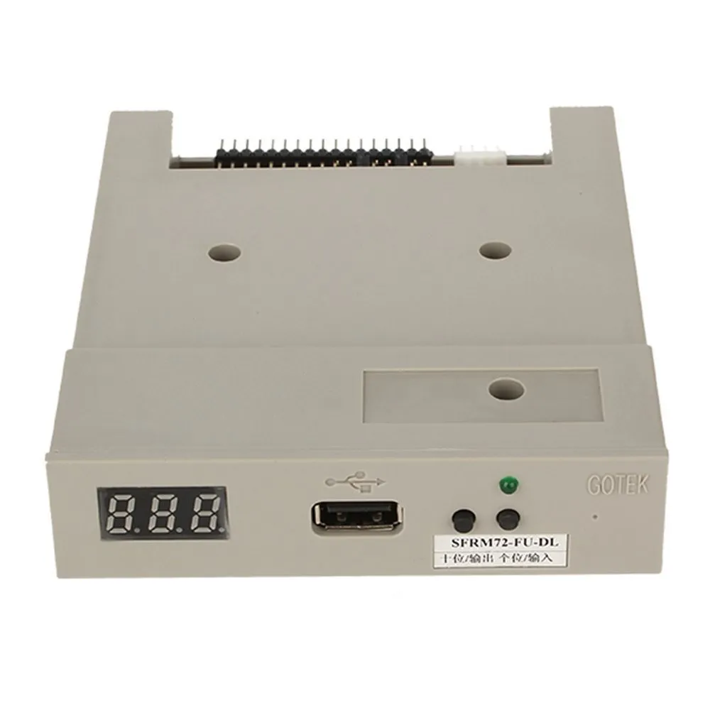 Freeshipping Gotek 3,5" SFRM72-FU-DL Diskettenlaufwerk USB-Emulator für 720 KB elektronische Orgel