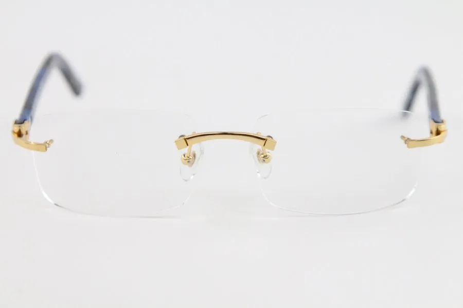 Manufacturers Wholesale 8200757 Silver Rimless Eyeglasses Frames