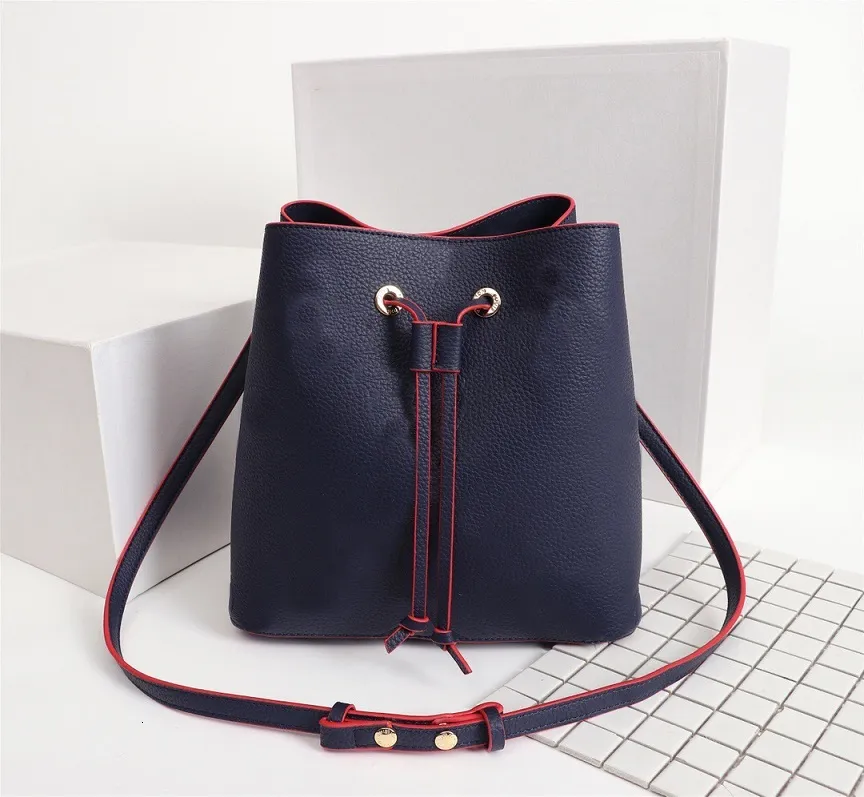 Original High Quality Fashion Handbags Purses Neonoe Bucket Bag Women Classic Style Genuine Leather Shoulder Bags