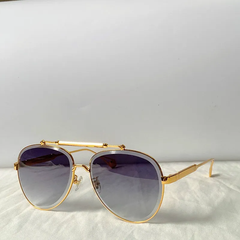 새로운 0973 여자 패션 디자인 선글라스 타원형 금속 프레임은 캘리포니아 0973과 매력적인 우아한 스타일 안티 UV400 렌즈 레저 안경 선글라스