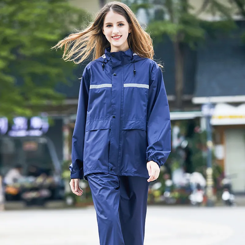 Raincoats Waterproof Women Rainwear Suit Men Reusable Fashion Rain