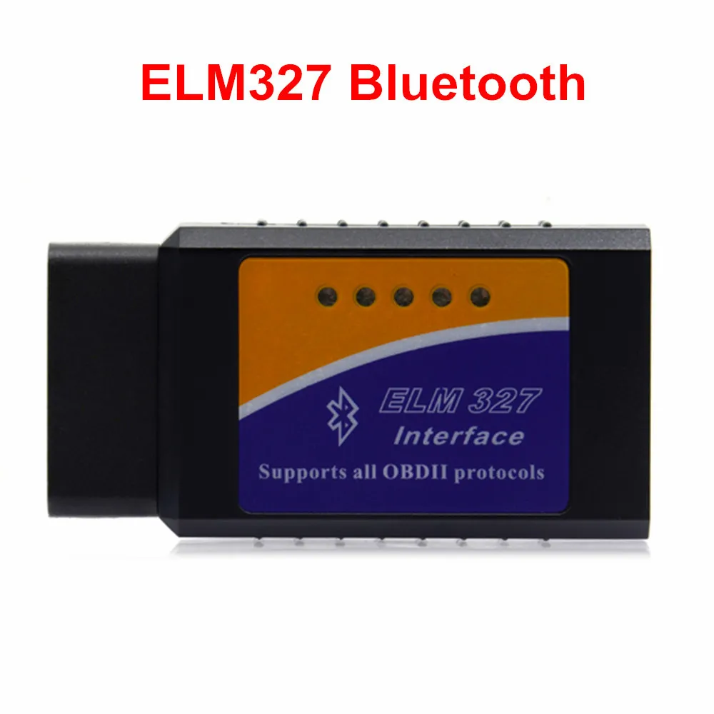 Mini ELM327 Elm-327 Bluetooth V2.1 OBD2 leitor de código de Auto Scanner elm 327 Tester Ferramenta adaptador de diagnóstico para Android